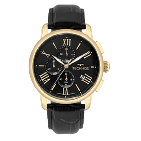 technos couro preto